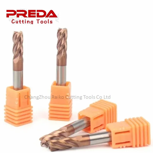 HRC55 Cheap Corner Carbide Radius End Mill for Cutting CNC Machinery Tools