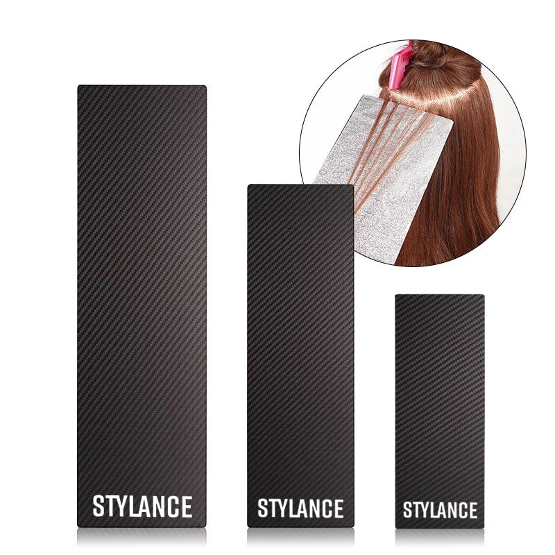 Hair Coloring Balayage Board Carbon Fiber Board Hair Dye Highlights Bleach Coloring Paddle Fits All Standard Sized Hair Foils