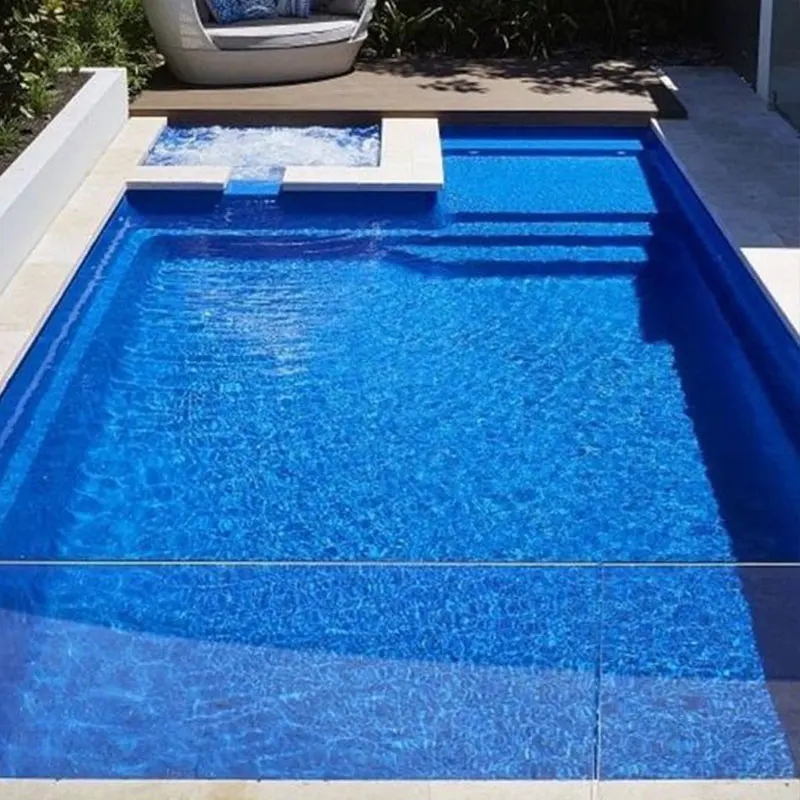 family garden custom swim pool spa design outdoor fiberglass inground jacuzzi prefabricated large swimming pools for home