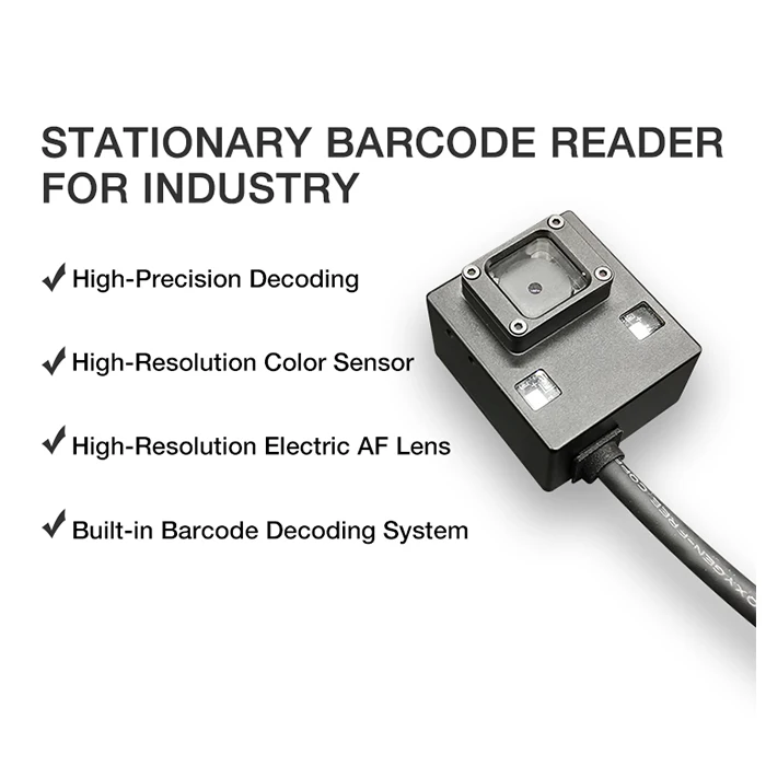 High-Precision Decoding Stationary Smart barcode scanner green pass 1D 2D QR Bar Code Reader