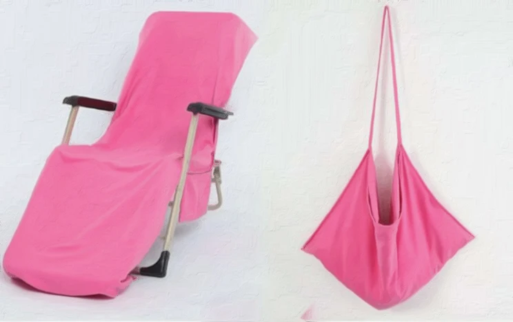 
CFP A102 Cheap Pool Chair Cover Spandex Pocket Style Beach Chair Cover 