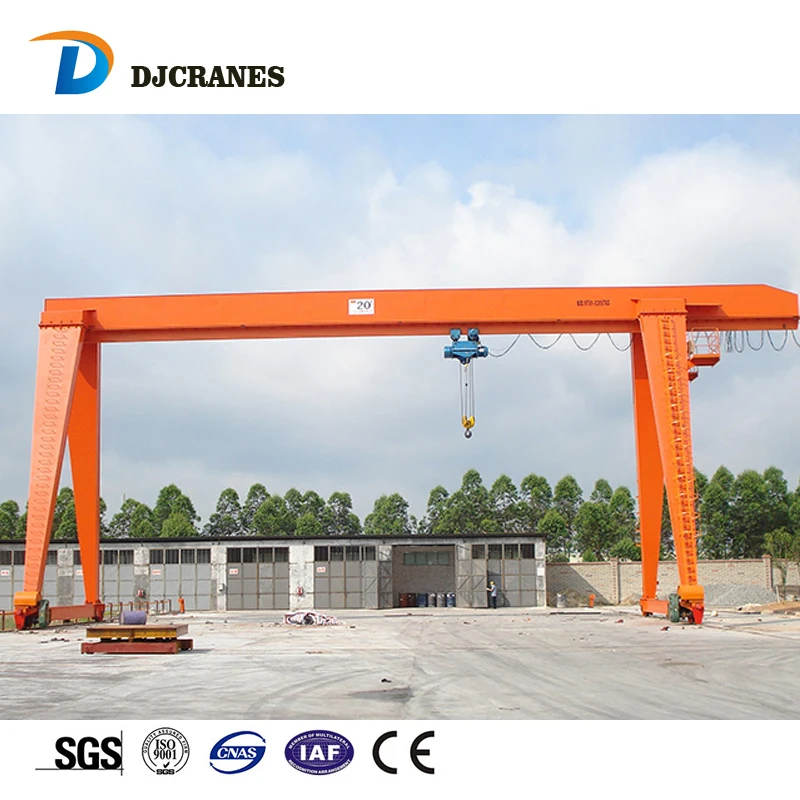 Best Price high Quality homemade gantry crane Electric Drive Wheel Type winch single girder 5ton 15ton 30ton Gantry Crane