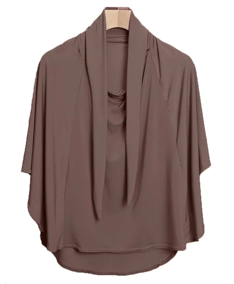 TMF-8R024  Dual purpose  Women hijab headscarf Arab head cover  headscarf bottom cap high elastic scarf Blended