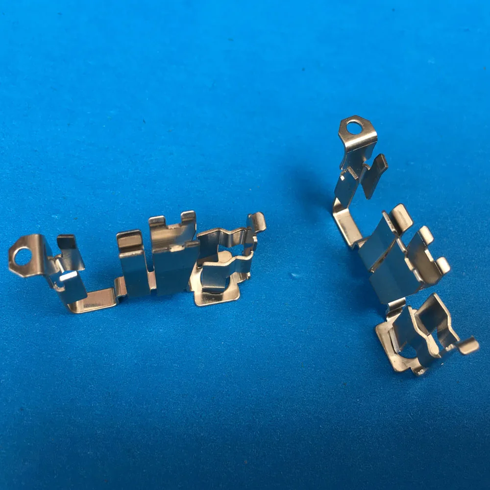 oem 2 holes Electrical Power Socket insert switch terminal contact electrical accessories brass stamping electric contacts