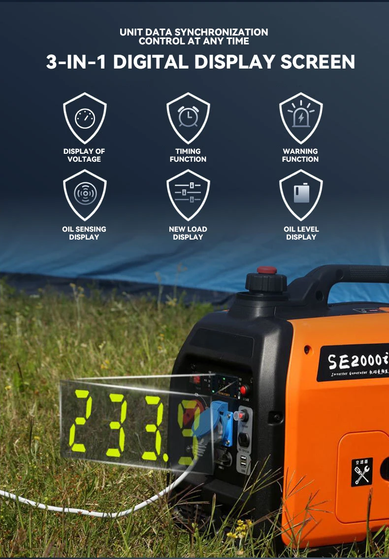 Gasoline Inverter generator 120V 240V 3KW 3.5KW 4.5KW Recoil starting 4 Stroke Petrol Generator Electric Alternator