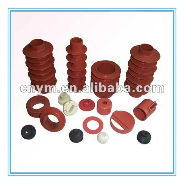 customizad molded silicone dust cover/auto rubber bellows flexible rubber bellow hose