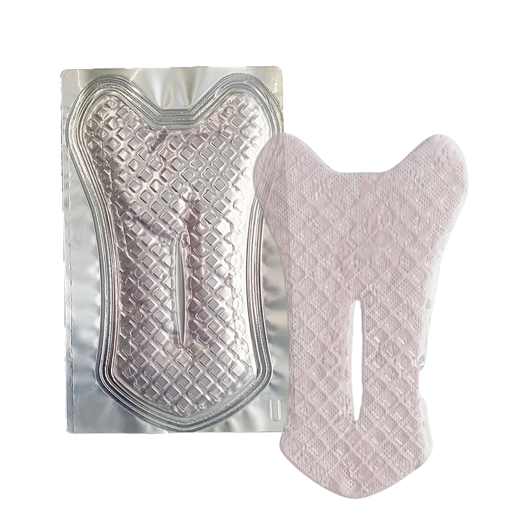 Custom Logo moisturizing vagina detox whitening private label T shape vulva care hydrojelly yoni sheet mask for women