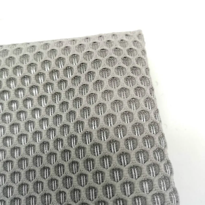 029 3d spacer air mesh fabric with factory price Sandwich spacer 3D air mesh fabric for shoes,office chair
