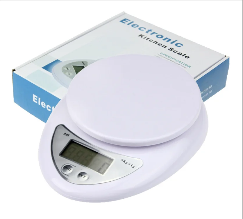 Hot-selling kitchen electronic scale 5 kg gram weighing cake baking medicinal mini electronic scale