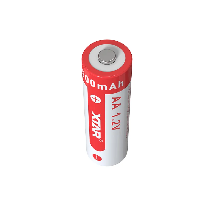 XTAR 4 piece High Performance 1.2 volt Double A Nickel Metal Hyoride Battery AA size 1.2v nimh AA Rechargeable Batteries