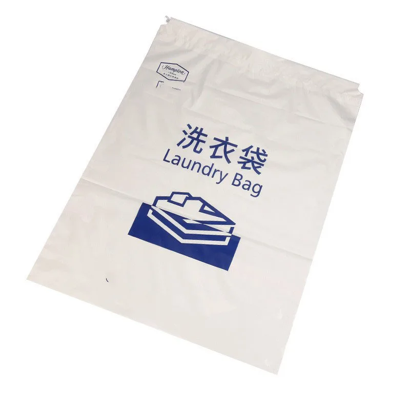 Factory Wholesale Hotel Non-woven Laundry Bag Disposable Hotel Laundry Bag