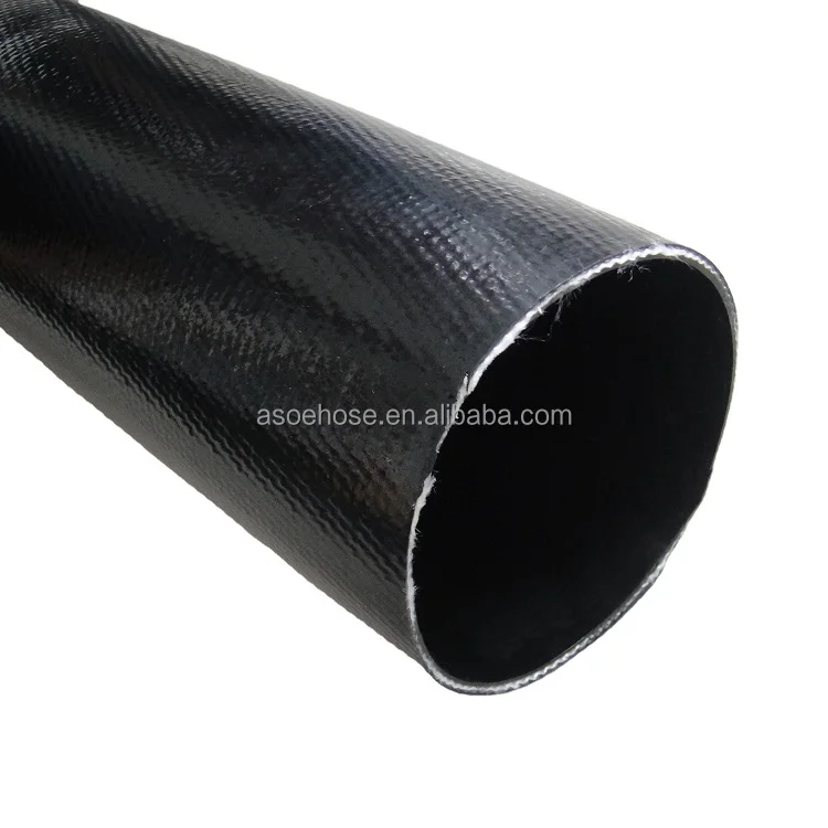 ASOE 4 inch layflat irrigation hose water discharge hose with Storz couplings price