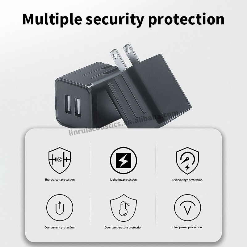 merlin riel 10w fast dual usb us plug chargeur mobile phone 5v 2a wall fast charger for vivo oppo oneplus infinix xiaomi