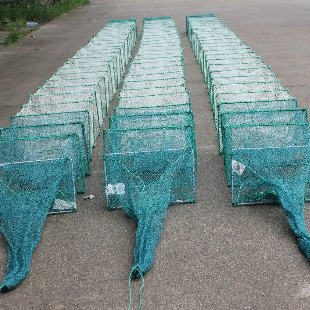 2019 hot sale fishing net trap cage for fishing crab lobster shrimp