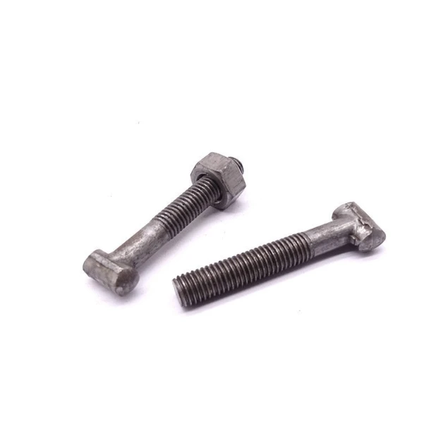 M12 x 74 mm Scaffolding Coupler T-Bolt with Nut and Washer