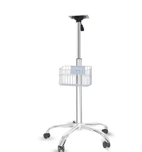 High Quality Oem Odm Hospital Cart Mobile Medical Rolling Stand Icu Patient Monitor Trolley