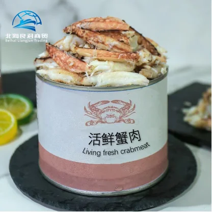 Factory directly sell processed frozen seafood canned fresh Ready to eat or cooked pasteurized chilled crab claw meat