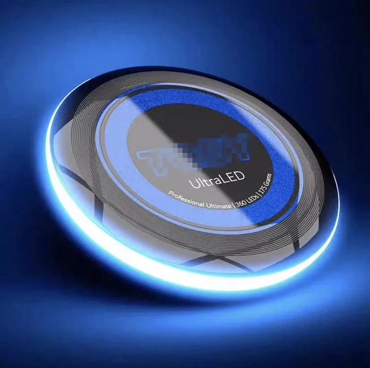 Flying Disc Custom LOGO  36 & 360 LED Flying Disc - Extremely Bright, Smart Auto Light Up, 175g  Adult Led Flying Disc