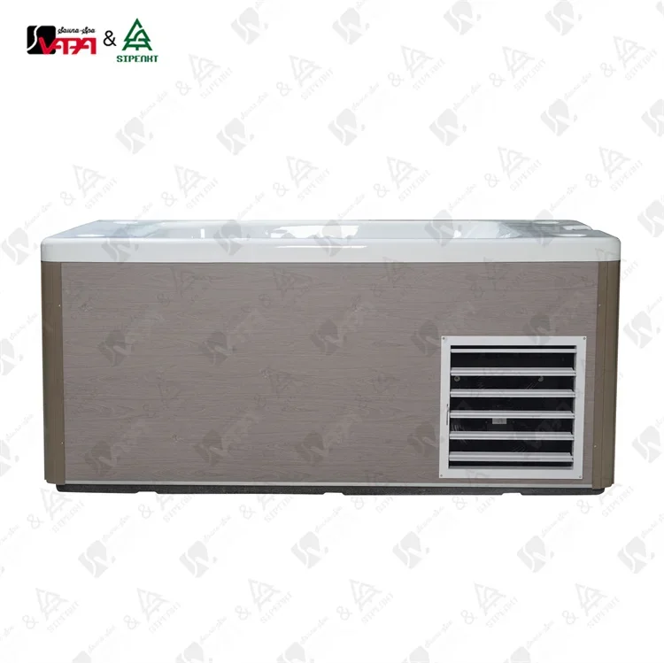 Vapasauna Direct Manufacturer acrylic bathtubs New Arrival Cold Plunge Tub Ice Bath for Recovery with Water Chiller 1hp