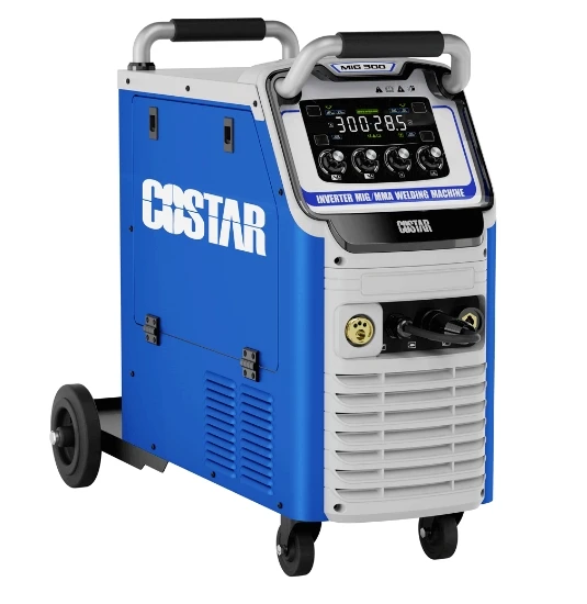 MIG/MAG 300A igbt -industrial MIG/MAG& MMA dual voltage widevoltage mlg welder industrial usage Full LED digital control system.