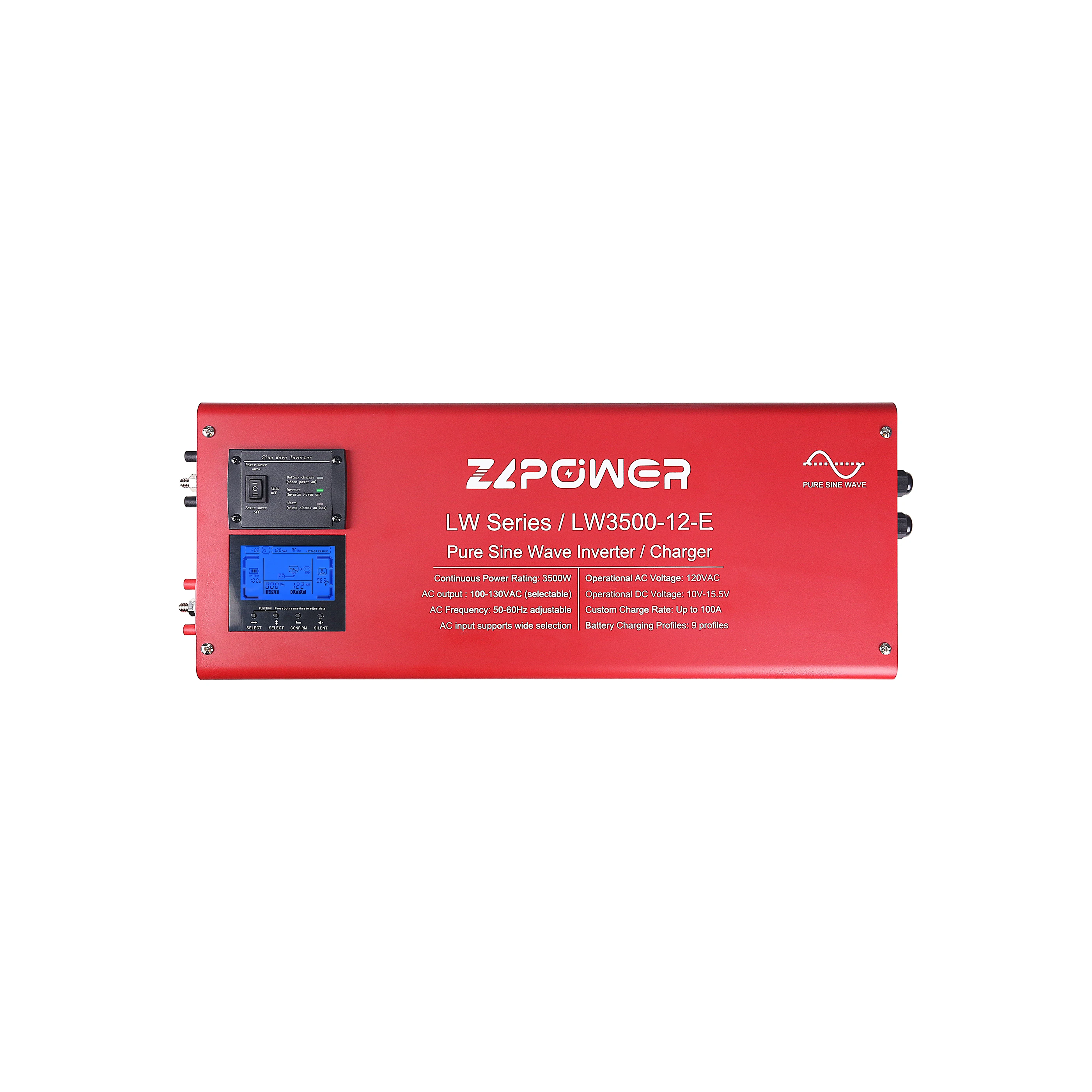Pure Sine Wave 1kw-6kw Off-Grid Low Frequency Inverter  240Vac Input 120Vac/240Vac Output Single/Split Phase with Battery Charge