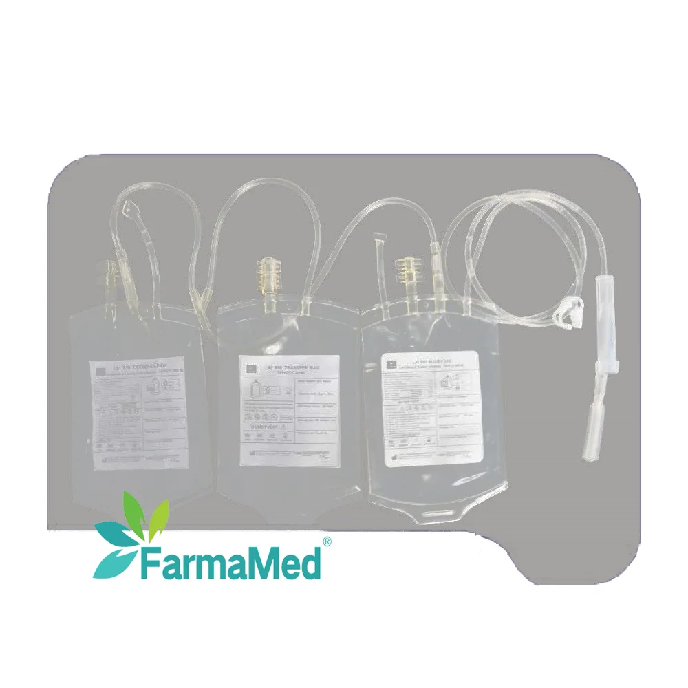 FarmaSino 250ml 450ml Triple CPDA-1Blood Collection Bag