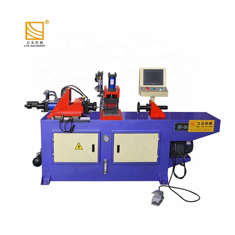  SG60NC Liye простая в эксплуатации синяя cnc стальная труба Концевая формовочная