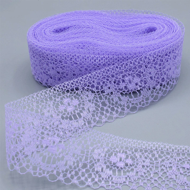 Hot Sale Venice Lace Trims Trim Tulle Many Colors Stretch Lace Trim For Dress White Elastic Lace Fabric With Fancy Flowers