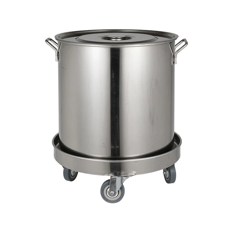  Heavy Duty Steel Round Drum Trolley