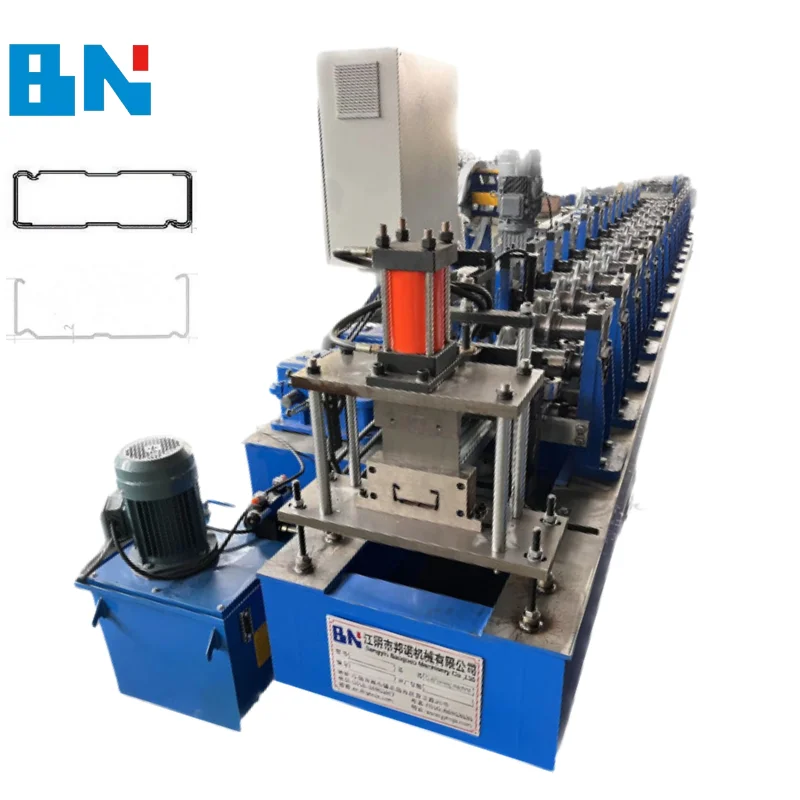 CE Certificated Box Beam Roll Sealer Box Beam Roll Forming Machine Gear Box Drive Rack Beam Roller