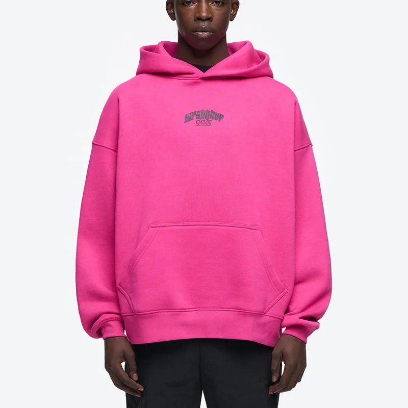 Casual cotton pullover hoodies for men oversized hoodie 400gsm oversized hoodies for male your own brand clothing