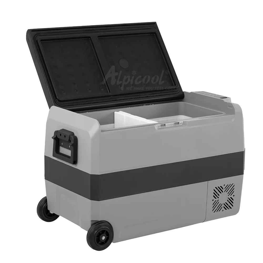 Alpicool T50 DC portable vehicle refrigerator electric cooler mini fridge 110v 12v for rv truck car boat