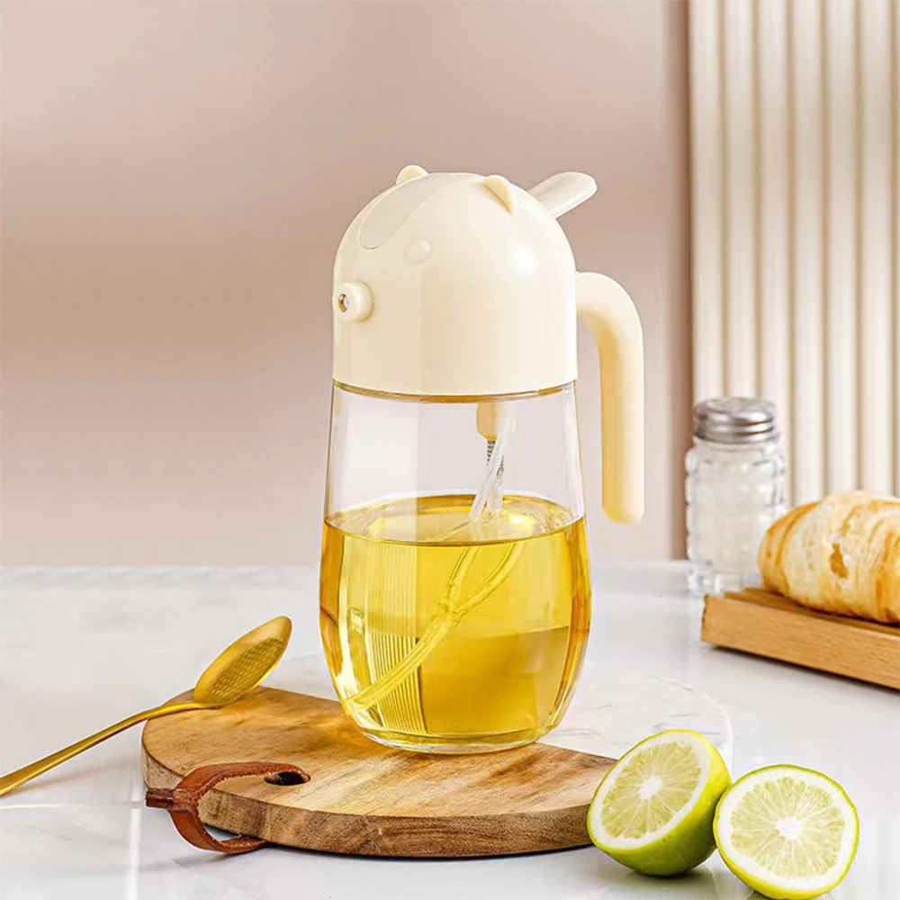 Wholesale Credible Glass Nuzzle Oil Pot Cooking Olive Bottle for Kitchen