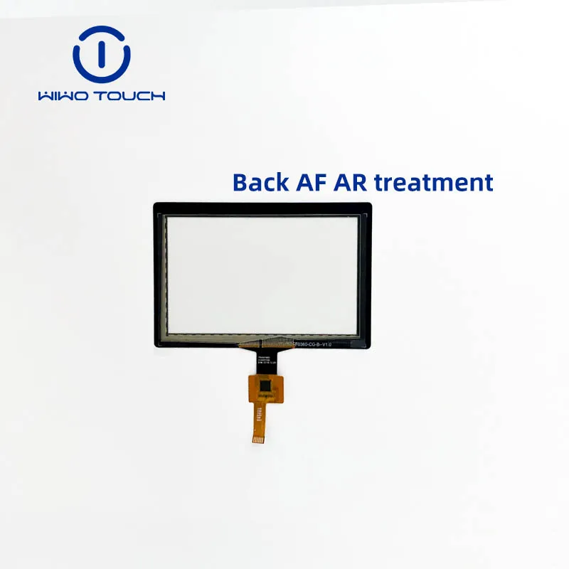 IK8 IK10 glass Customized AR glass 5 inch Multi Capacitive Touch Panel