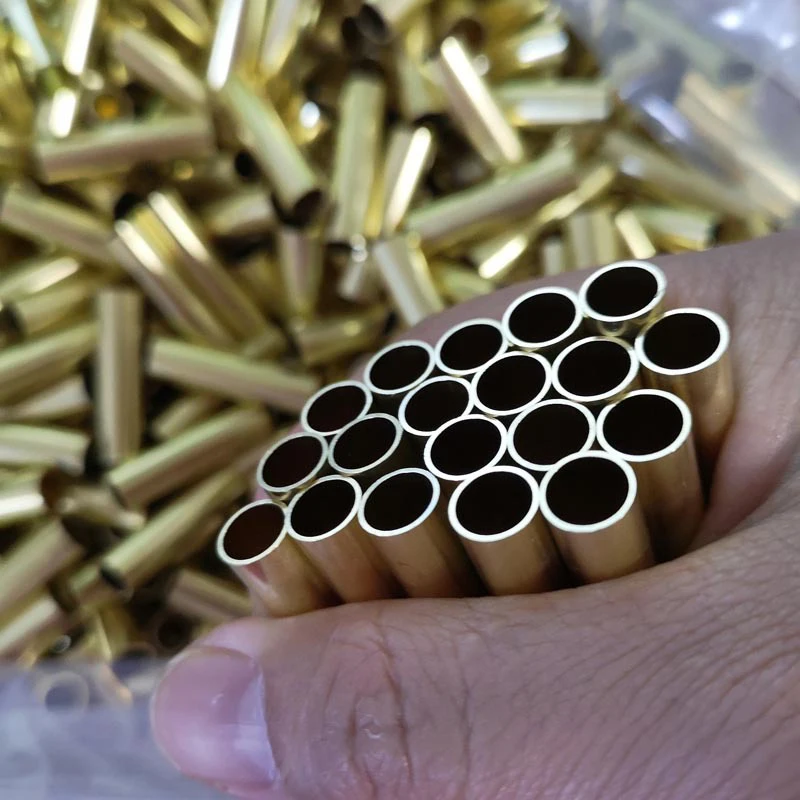 Thin-walled brass tube H59 H65 high quality capillary brass tube cutting copper tubules of various specifications