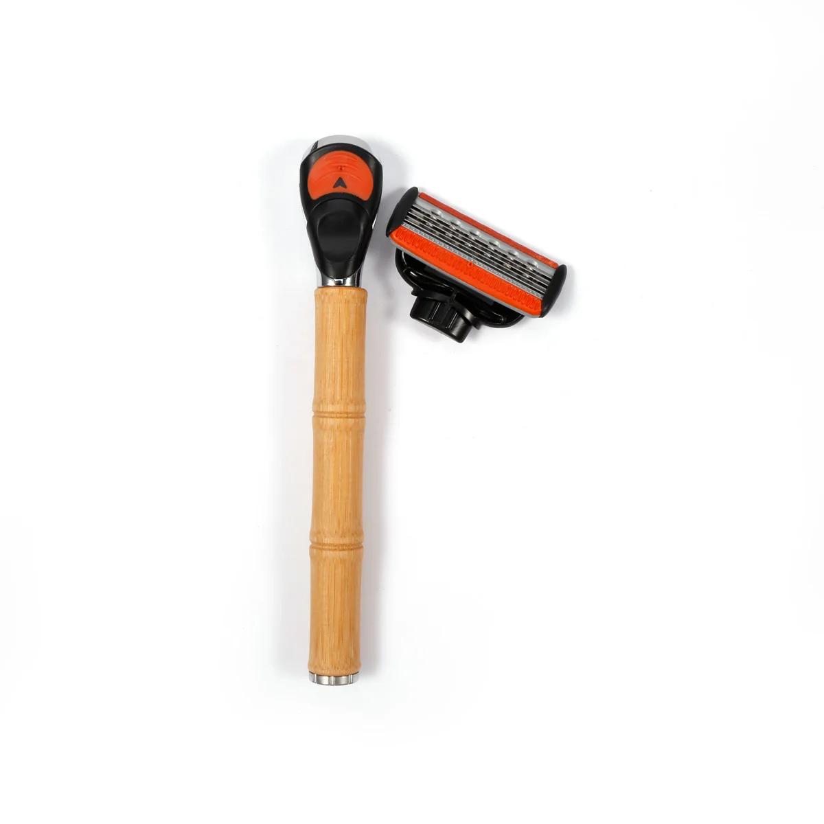 Men Custom China Original Razor Five Blade Safety Bamboo Handle