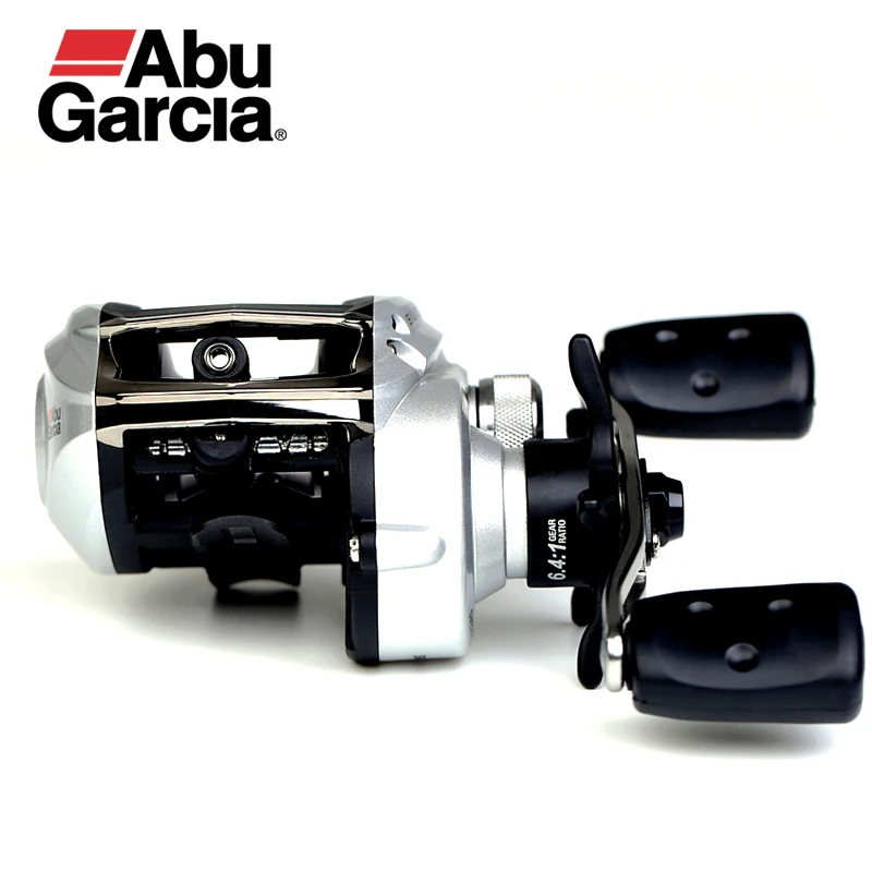 Abu Garcia SMAX3 Baitcasting Fishing Reel Dual Brake Max Drag 8kg Gear Ratio 6.4:1 5+1BB Ultralight 207g Casting fishing Reels