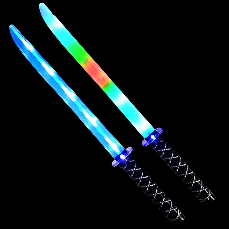 Best Quality Led Light Up Sword Led Expandable Ninjda Toy Light Up Flash Plastic Led Sword