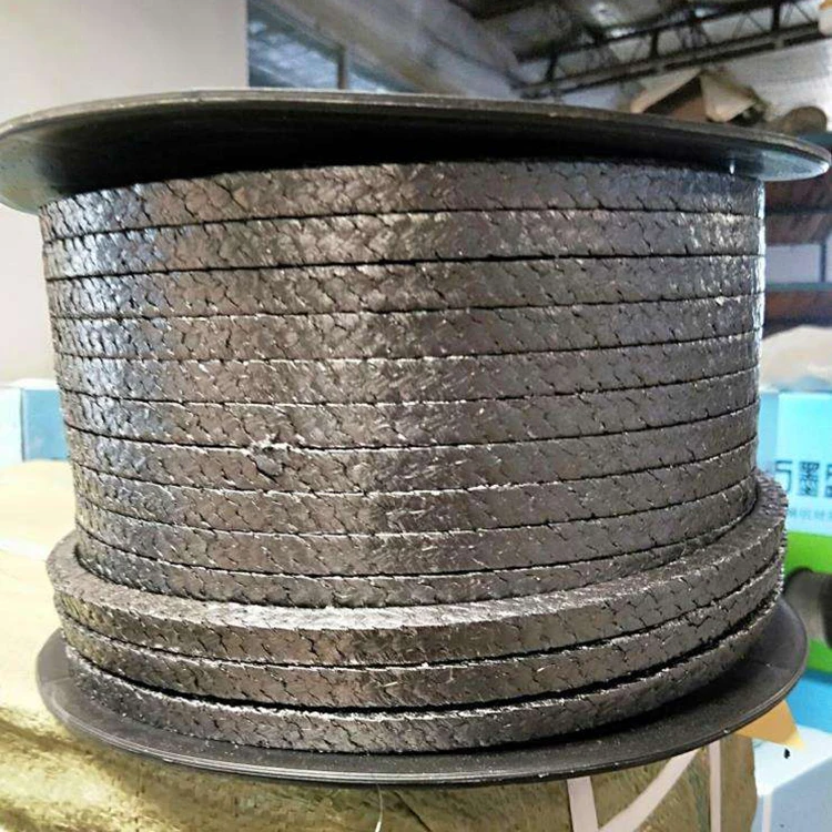 Графитовая упаковочная Сальниковая упаковка графитовая пропитанная