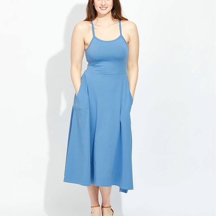 
Summer plus size 2021 fit and flare midi club dinner dresses and skirts 