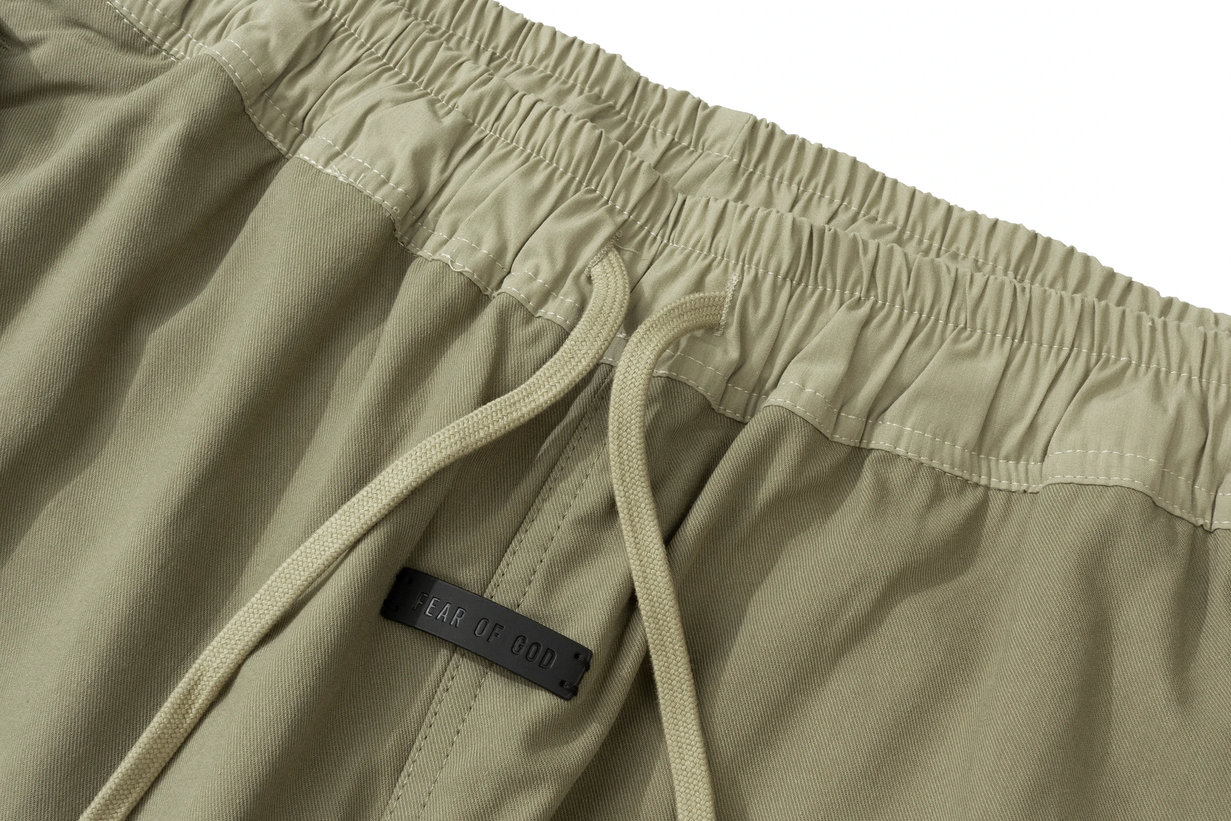 Men women wash water old drawstring streamer multi pocket overalls trousers winter sports army green pants