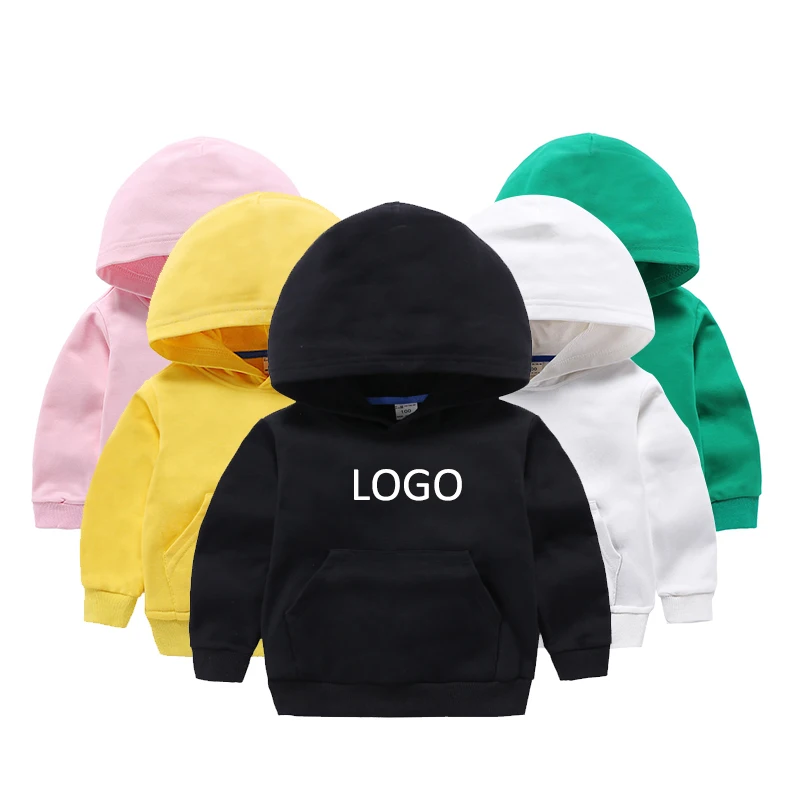 Оптовая продажа, укороченный топ, толстовки, хорошее качество, хлопок, простой, унисекс, для малышей, на заказ, свитер для мальчиков