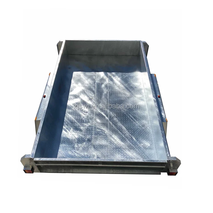 Economic hydraulic agricultural trailer tipping trailer trailer sale