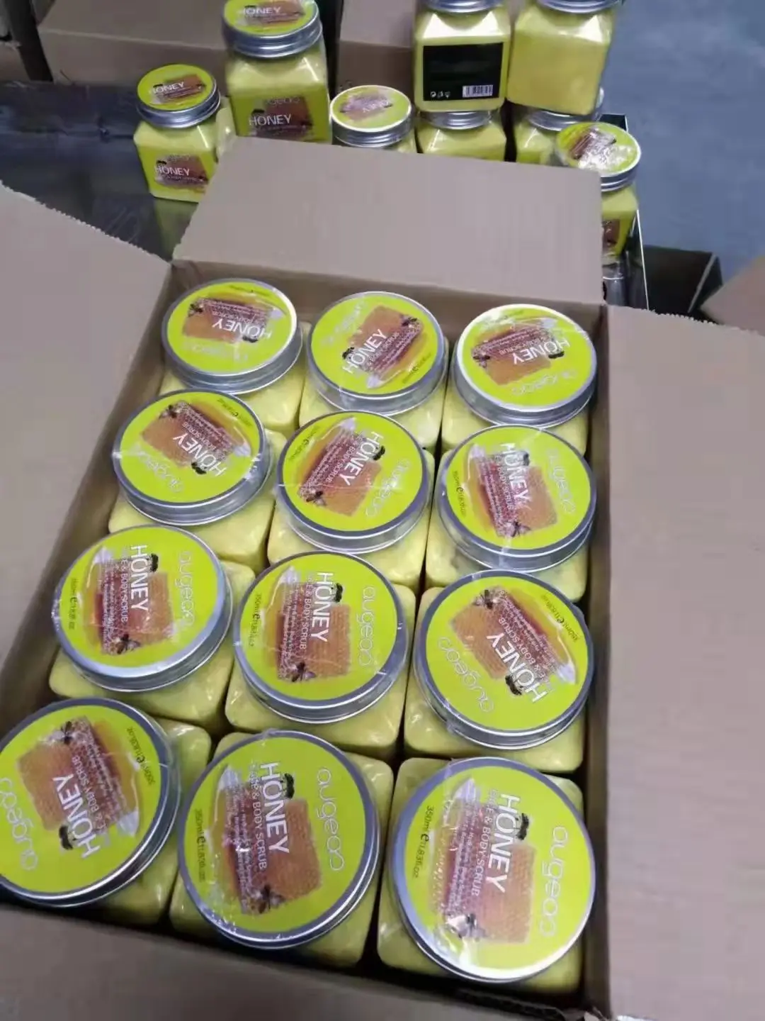 hot selling skin body care whitening cream organic private label sugar exfoliating body scrub