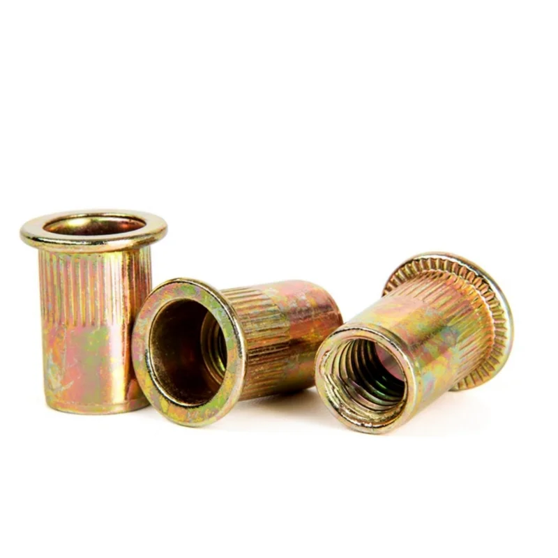 High quality Flange Nut Sert Brass Round Body Rivet Nut