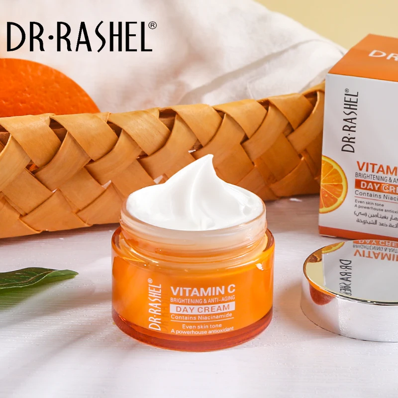 Popular DR RASHEL Vitamin C Brightening Face Cream Day Cream and Night Cream