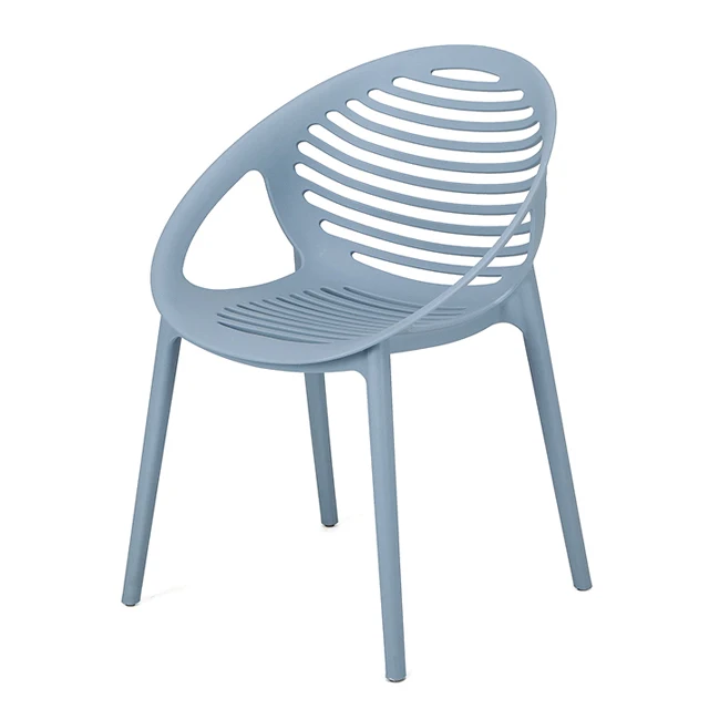 Stackable Colorful Plastic Mesh Dining Chairs For Restaurant Event Pool Side egg Chair