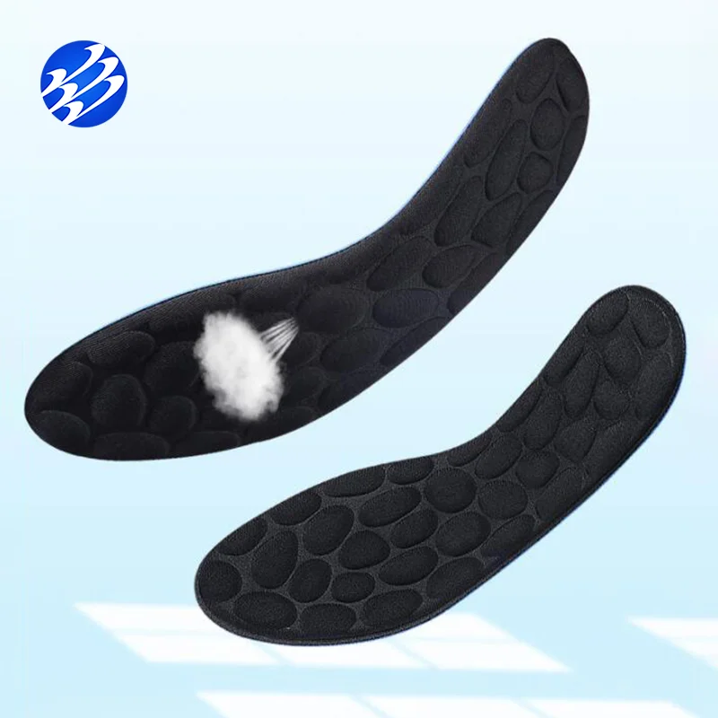 Soft Massage Insoles Shock-Absorbing Sports Insoles Unisex Massage Shoe Pad