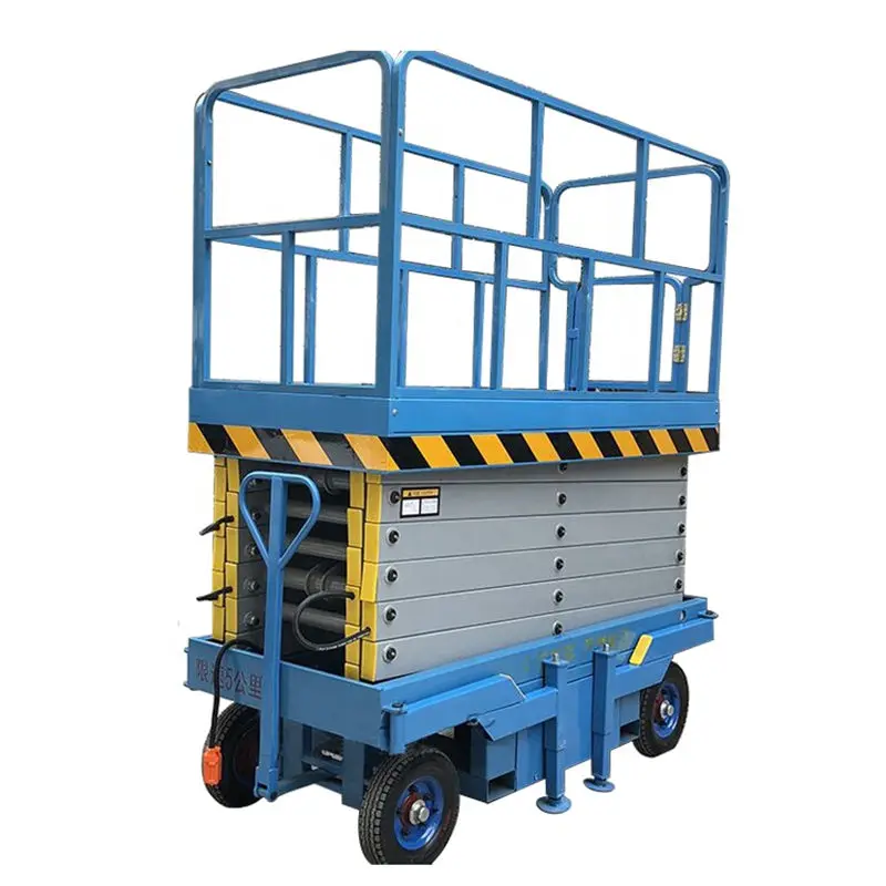 Electric scissor lifts, manual sissor lifts, hydraulic mobile scissor lift table for sale