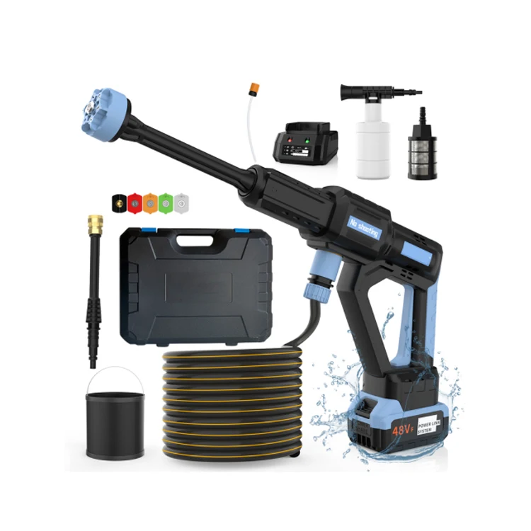 ENTE SAFETY Wireless Spray Portable Water Gun Cleaning Machine Wholesale Cordless Portable Electric Power Car Washing Machine